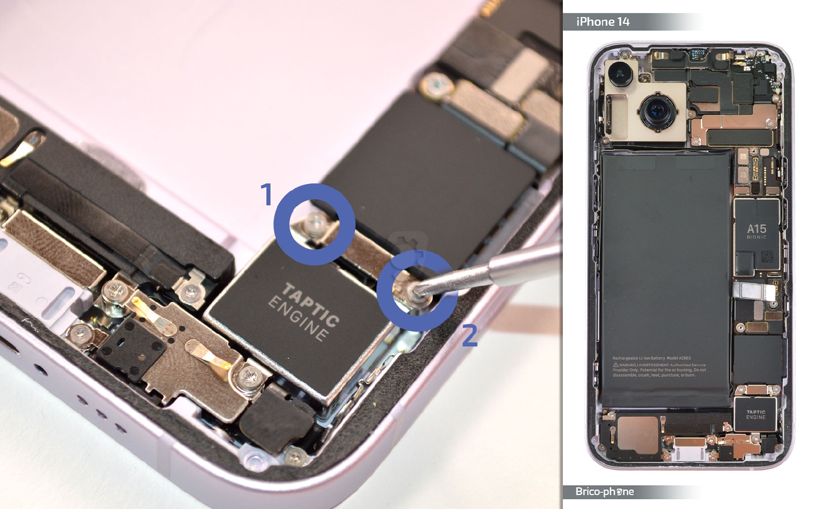 Guide de réparation sur iPhone 14 photo 1