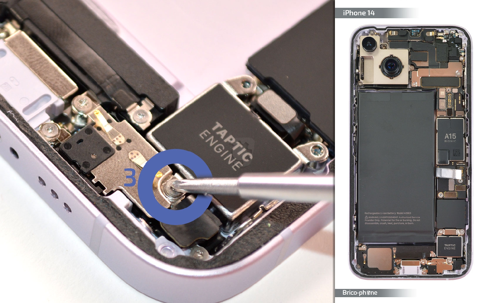 Guide de réparation sur iPhone 14 photo 1