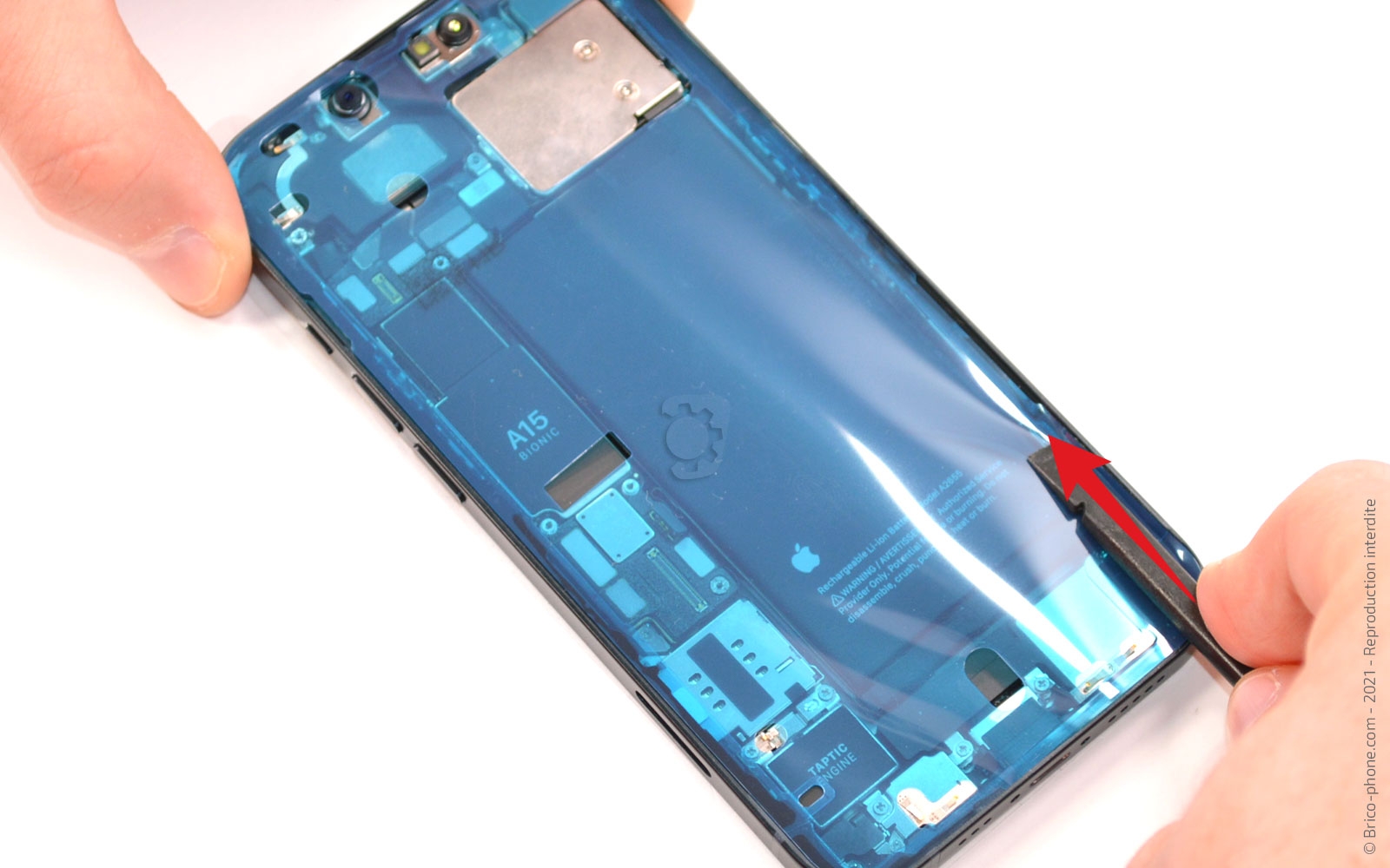 Comment remplacer le châssis complet sur iPhone 13 photo 2