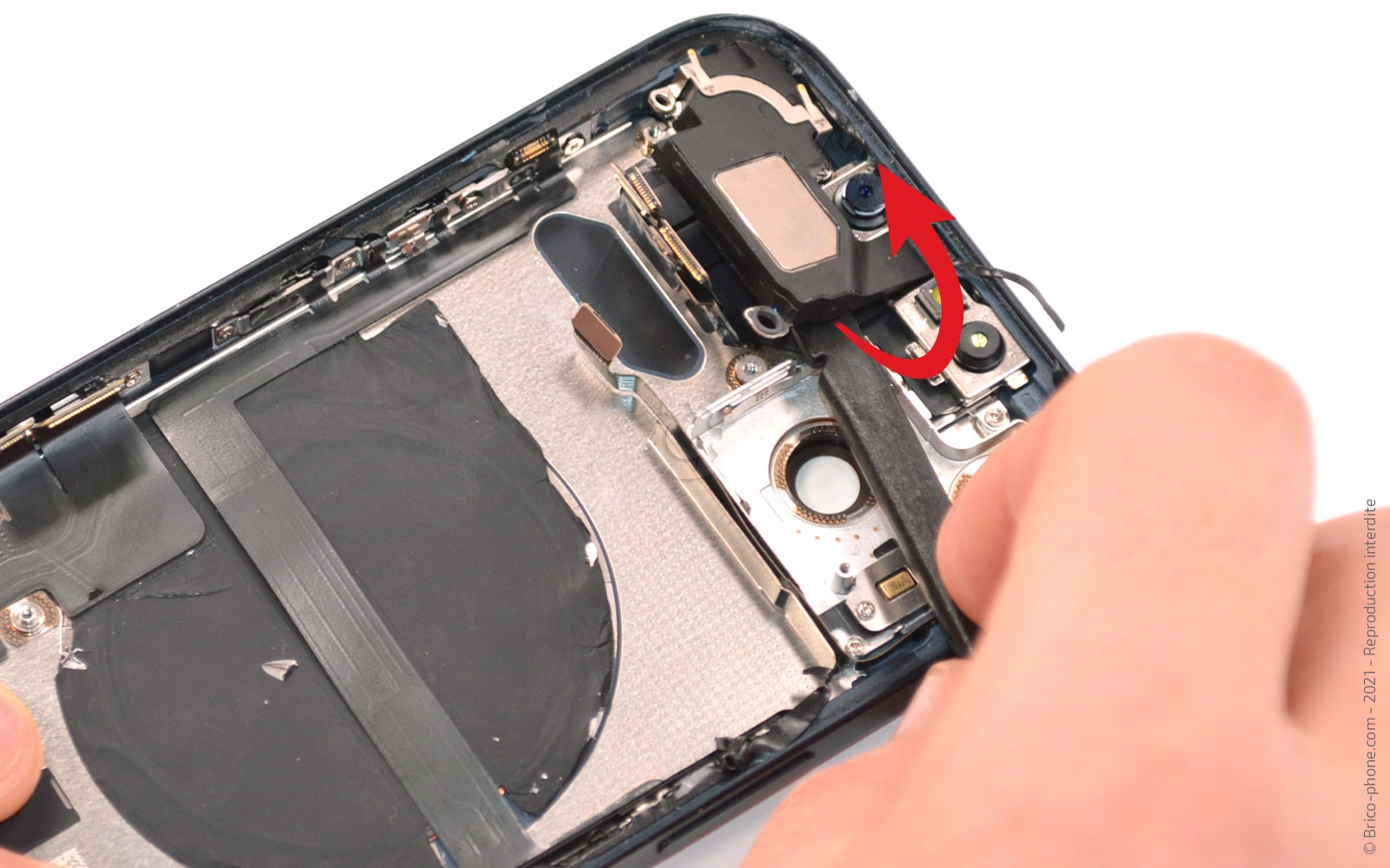 Comment remplacer le châssis complet sur iPhone 13 photo 3