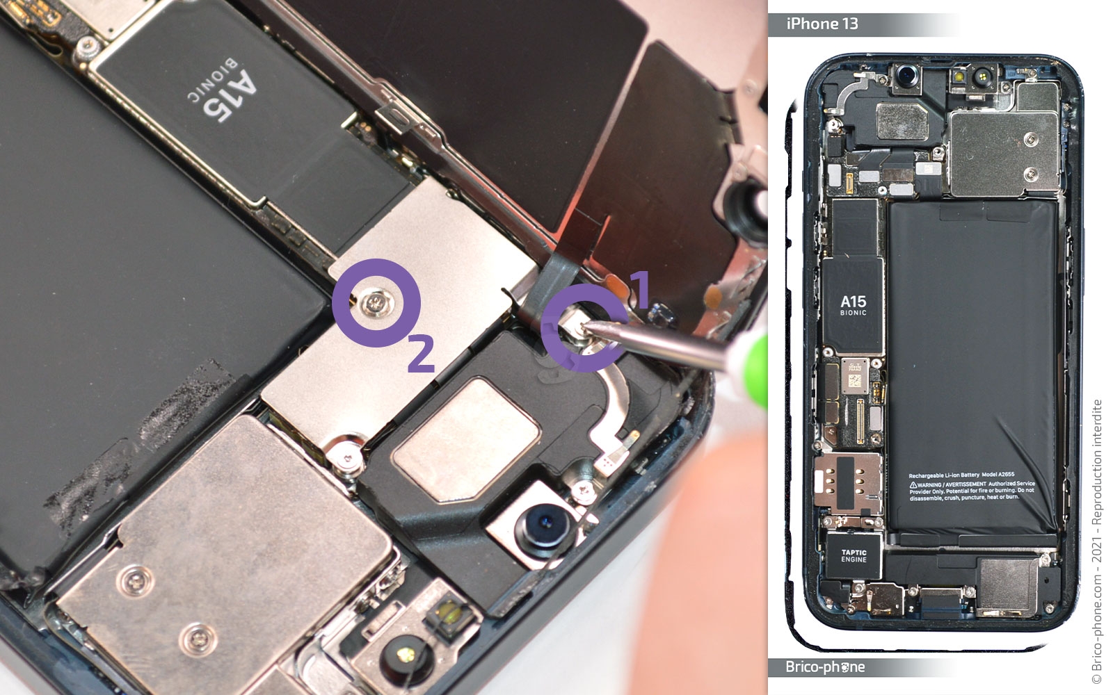 Comment remplacer le châssis complet sur iPhone 13 photo 1