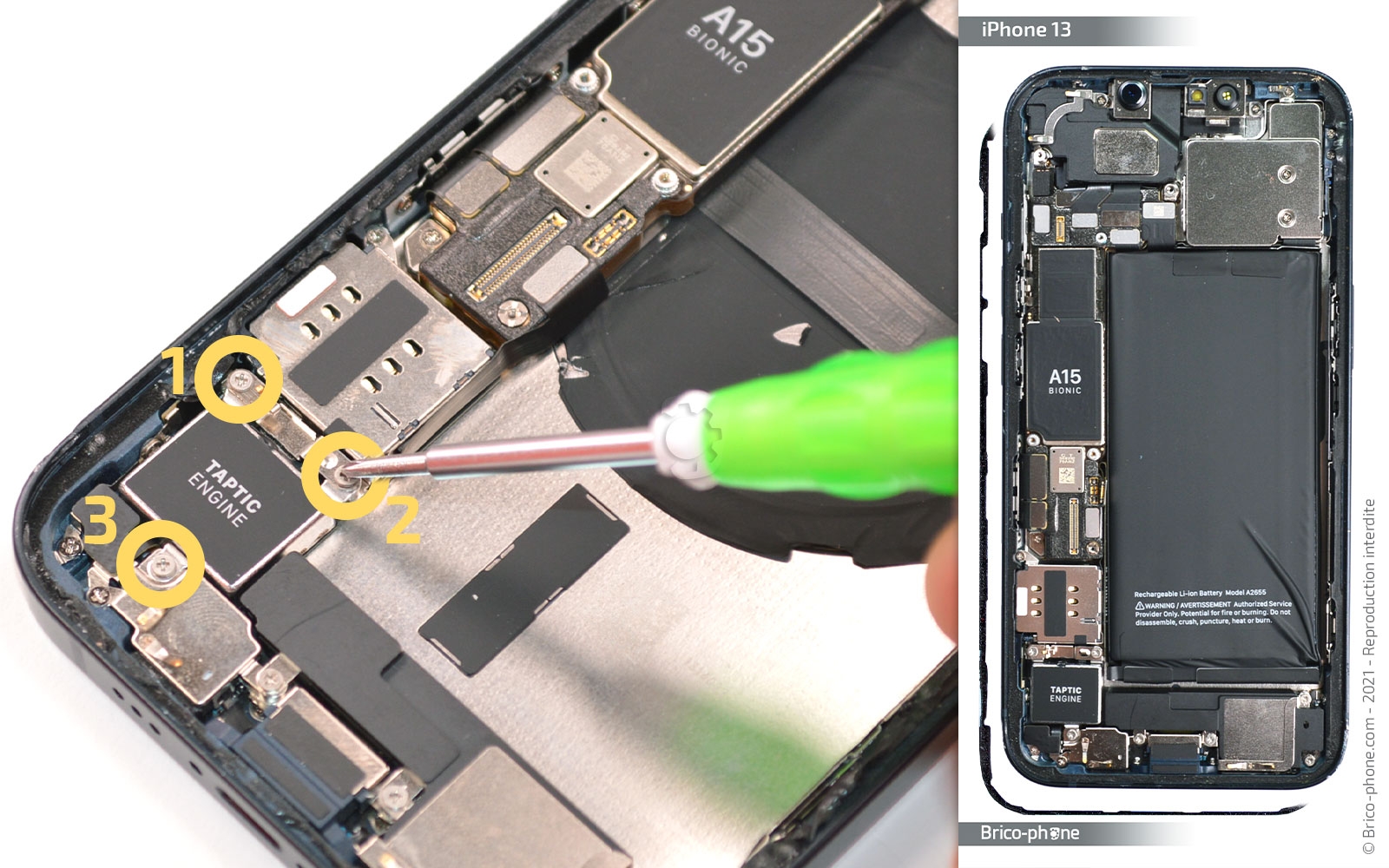 Comment remplacer le châssis complet sur iPhone 13 photo 1