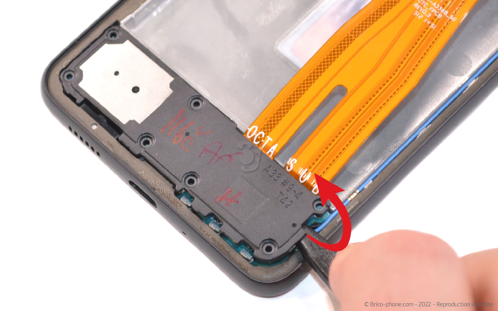Comment réparer  sur Galaxy A33 5G photo 2