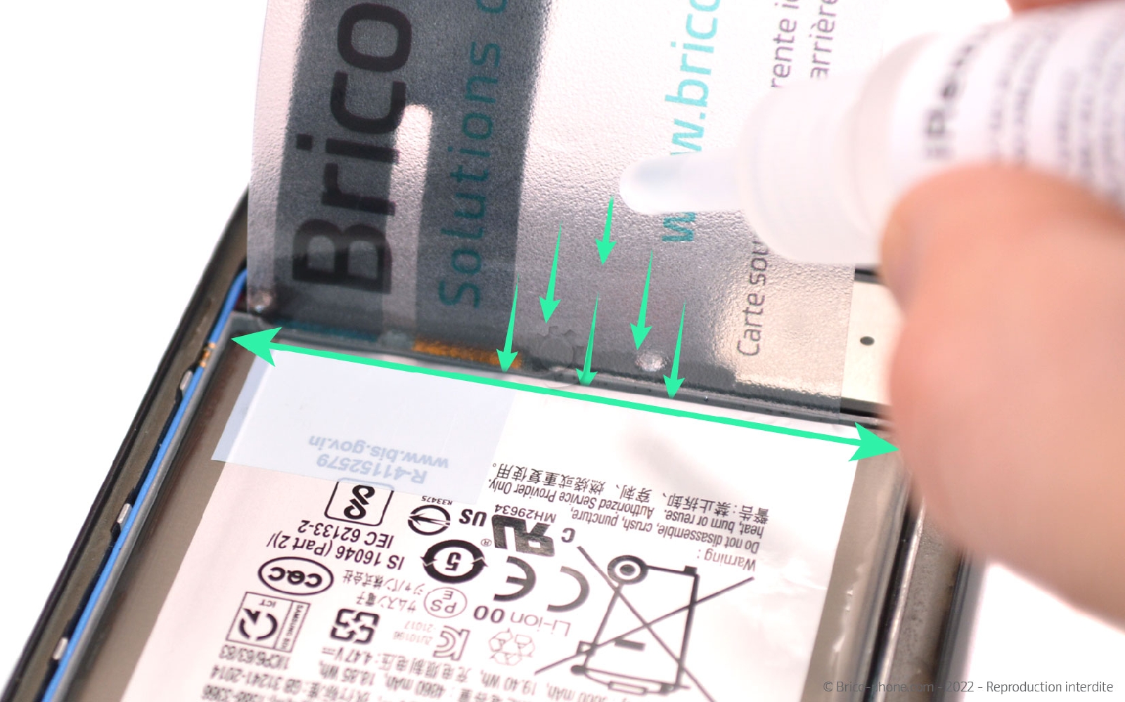 Comment changer le bloc écran sur Galaxy A33 5G photo 3