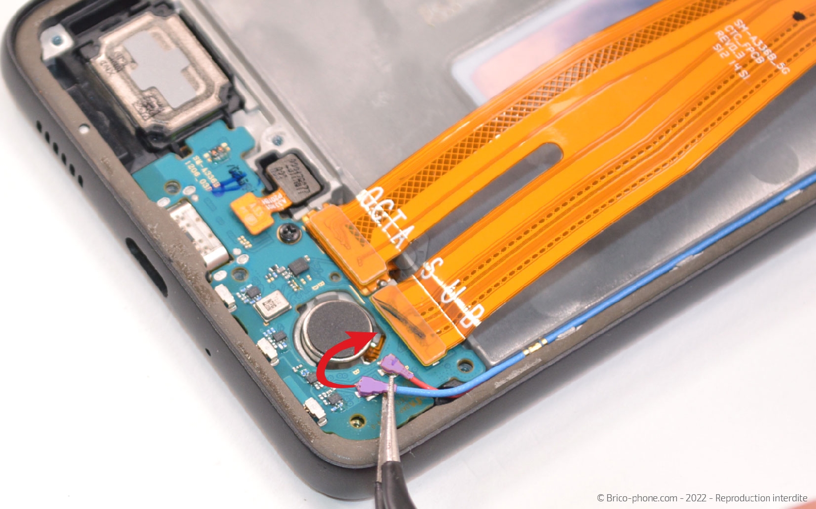 Comment changer le bloc écran sur Galaxy A33 5G photo 1