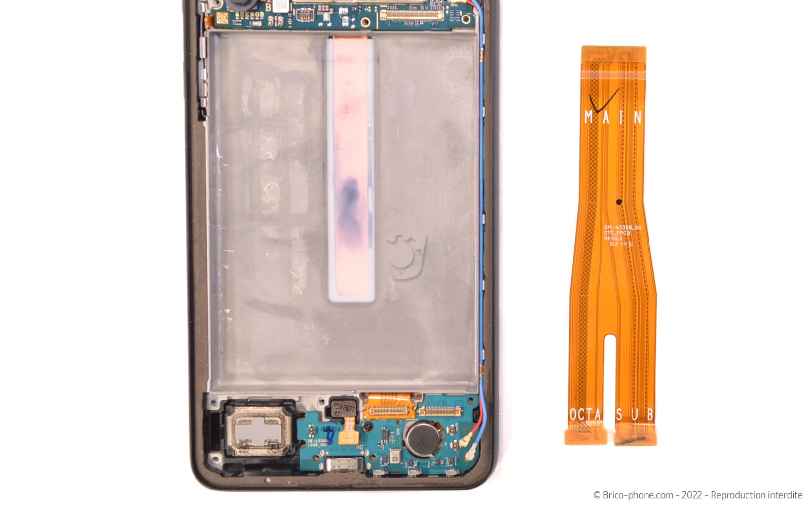 Comment changer le bloc écran sur Galaxy A33 5G photo 3