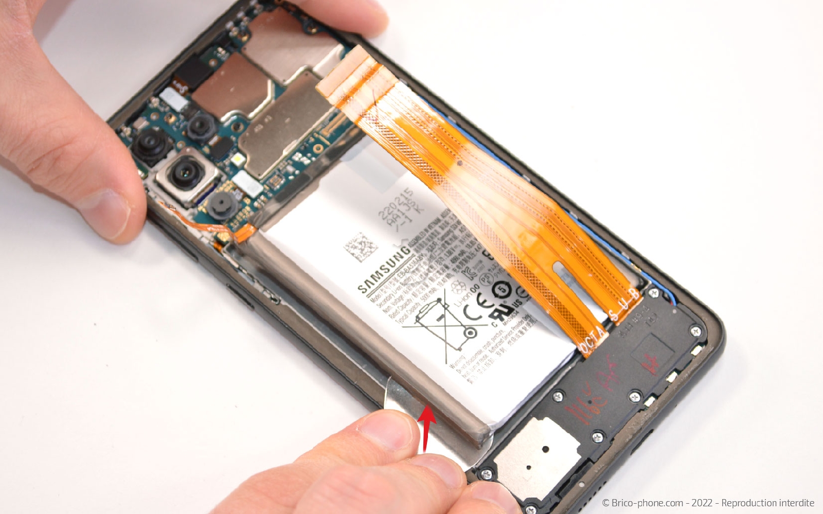 Comment changer la batterie sur Galaxy A33 5G photo 1