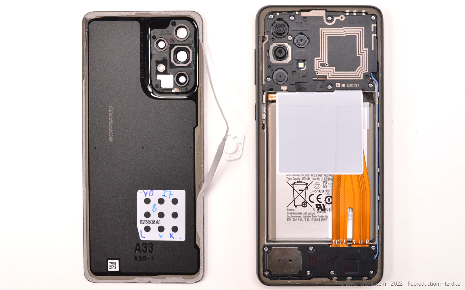 Comment changer la batterie sur Galaxy A33 5G photo 4