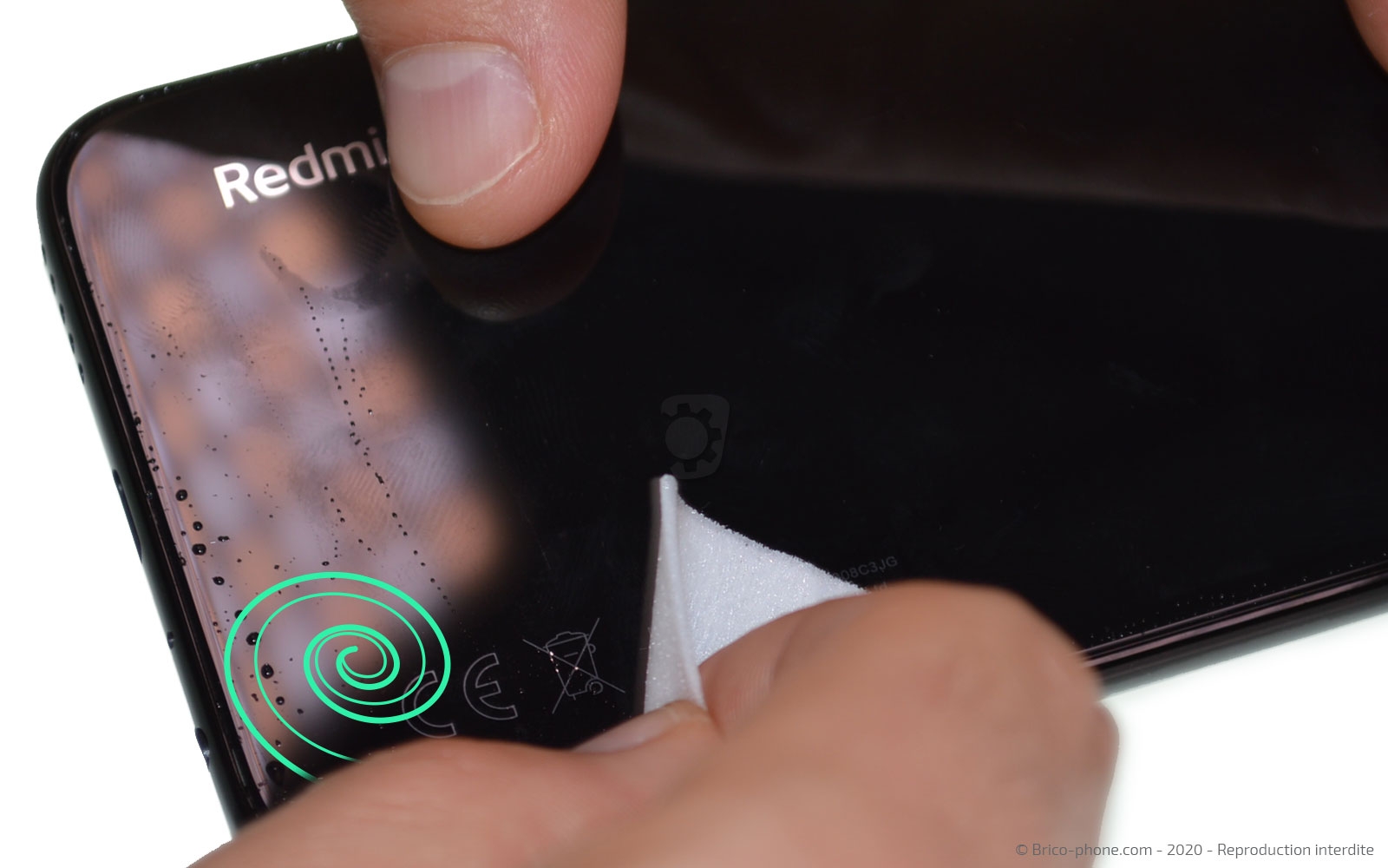 Comment changer ma vitre arrière de smartphone ?  photo 2