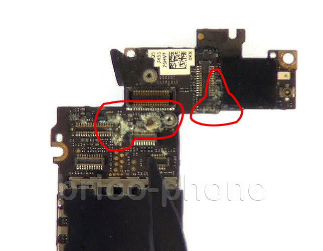 Désoxydation de la carte mère sur iPhone 4S photo 1