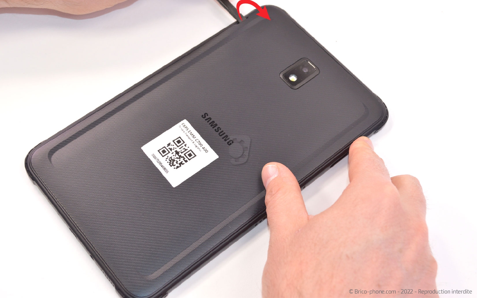 Comment remplacer l'écran  sur Galaxy Tab Active 3 (SM-T575) photo 1