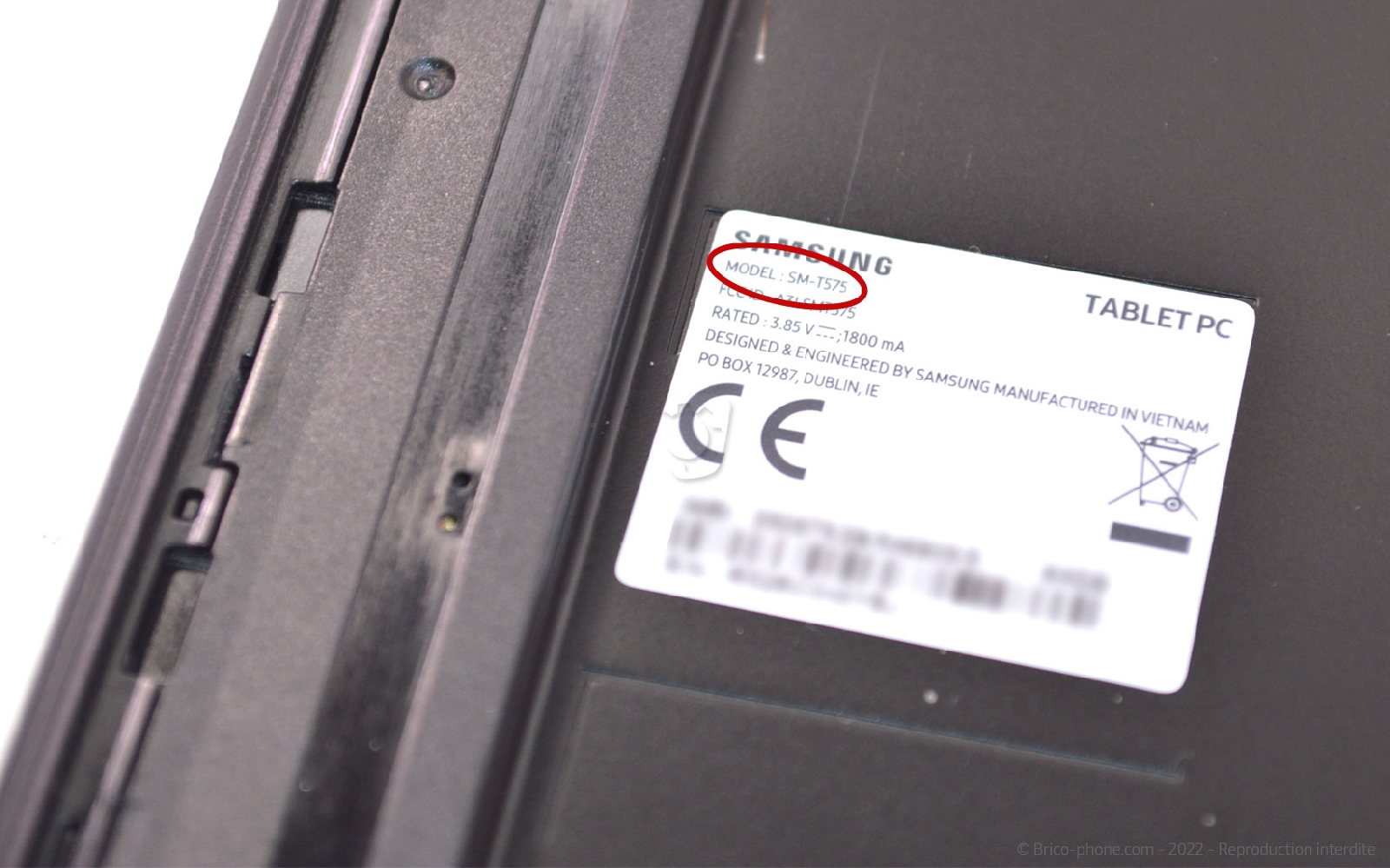 Comment remplacer l'écran  sur Galaxy Tab Active 3 (SM-T575) photo 3