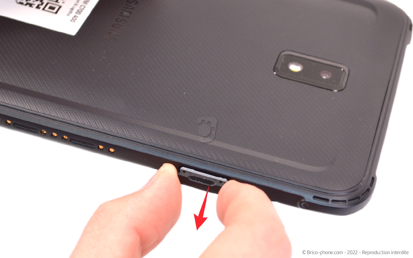 Comment changer la batterie sur Galaxy Tab Active 3 (SM-T575) photo 3