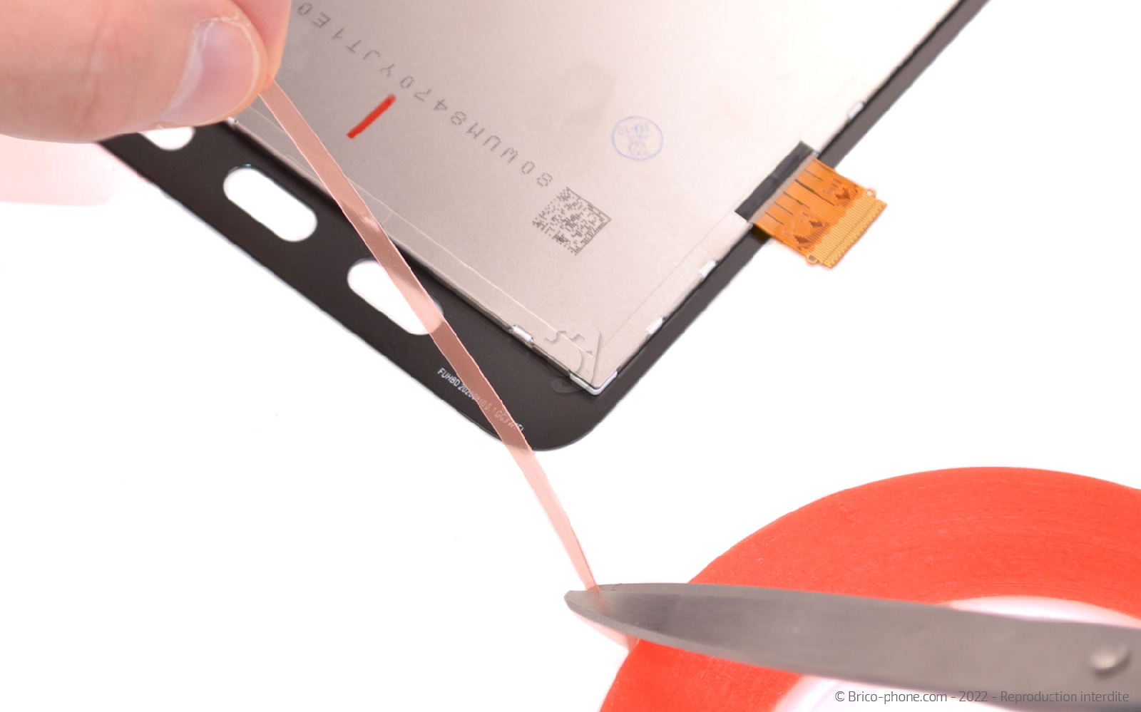 Comment remplacer l'écran sans les boutons sur Galaxy Tab Active 3 (SM-T575) photo 1