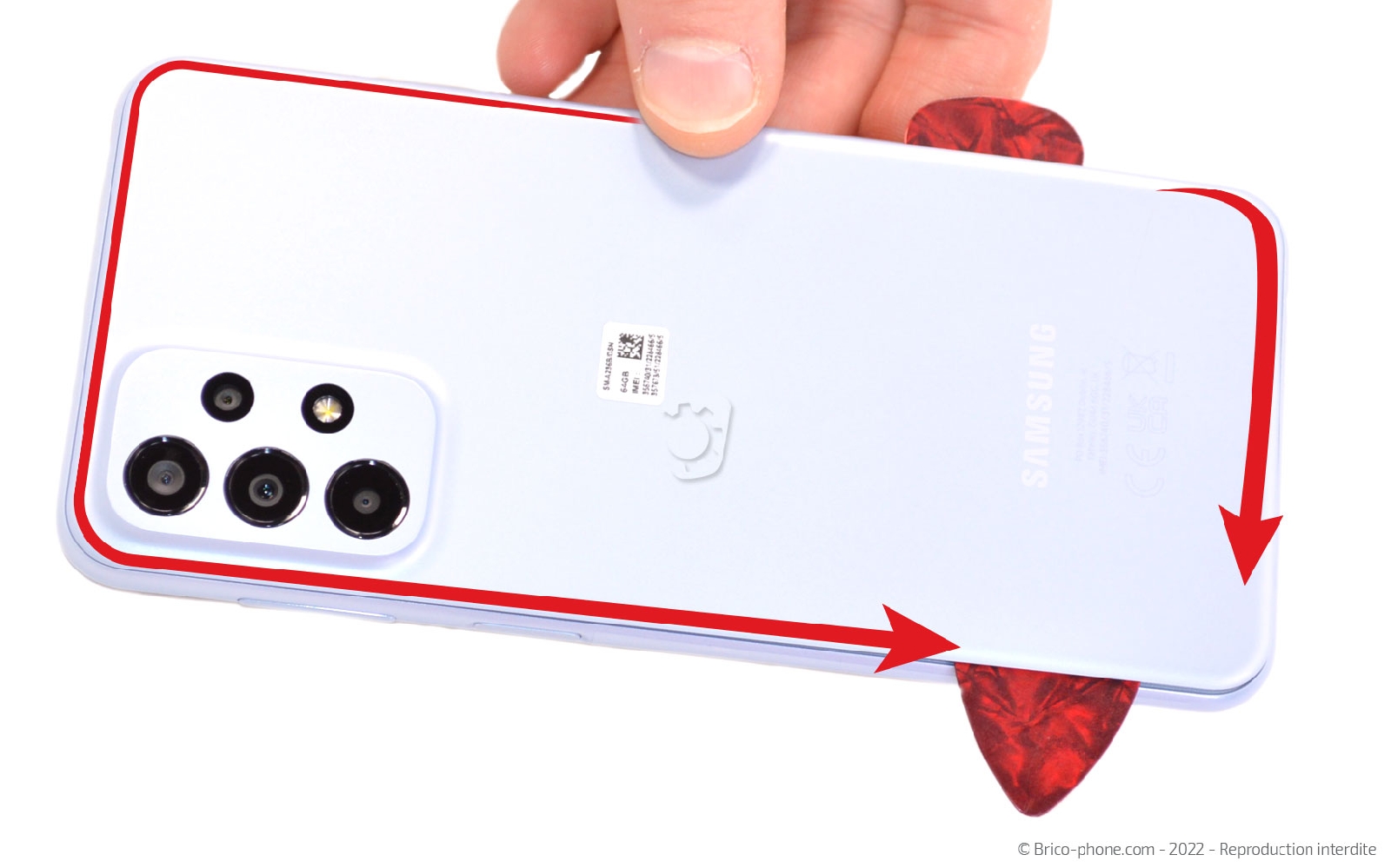 Guide de réparation sur Galaxy A23 (5G) photo 1