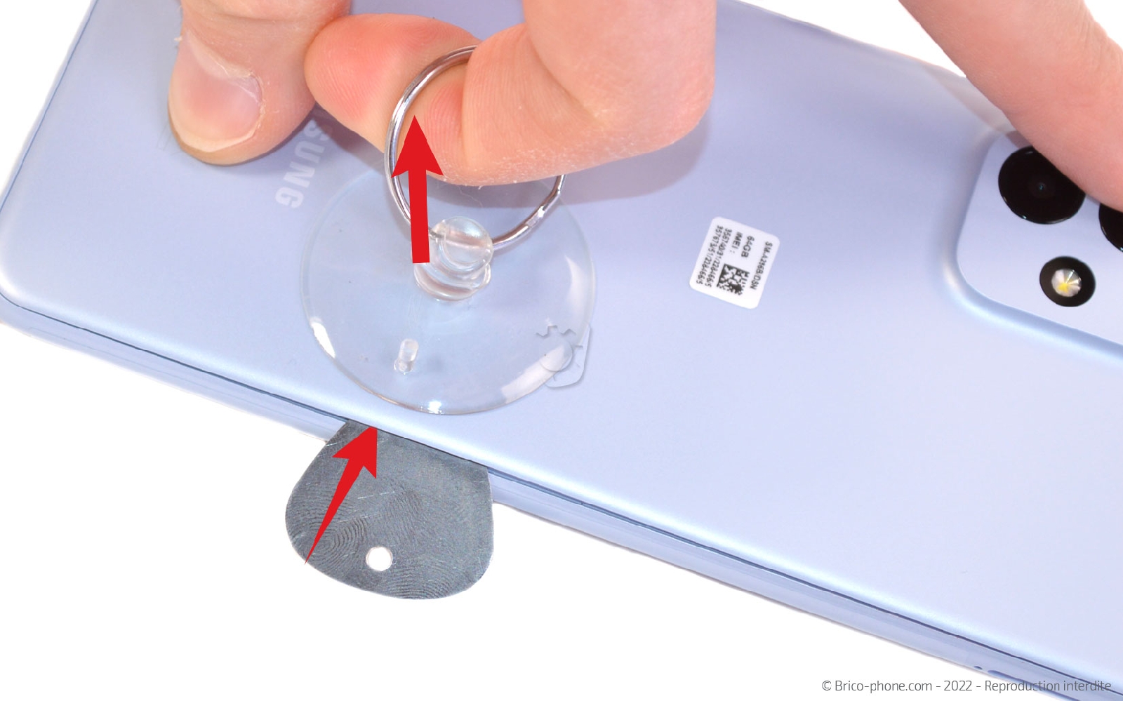 Comment changer le bloc écran  sur Galaxy A23 (5G) photo 1