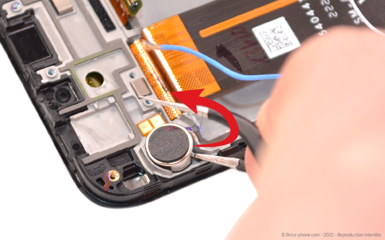 Comment changer le bloc écran  sur Galaxy A23 (5G) photo 2