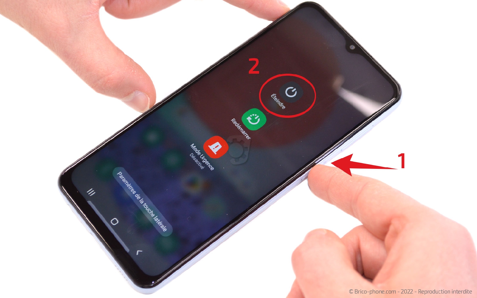 Comment changer le connecteur de charge sur Galaxy A23 (5G) photo 2