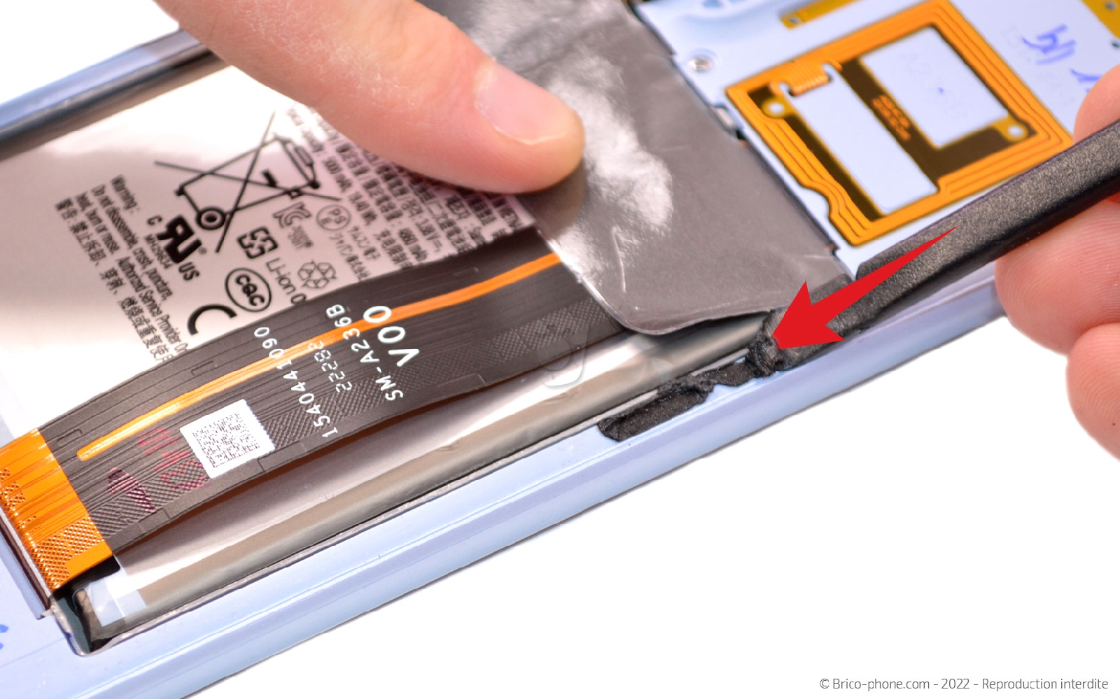 Comment remplacer la vitre arrière sur Galaxy A23 (5G) photo 1