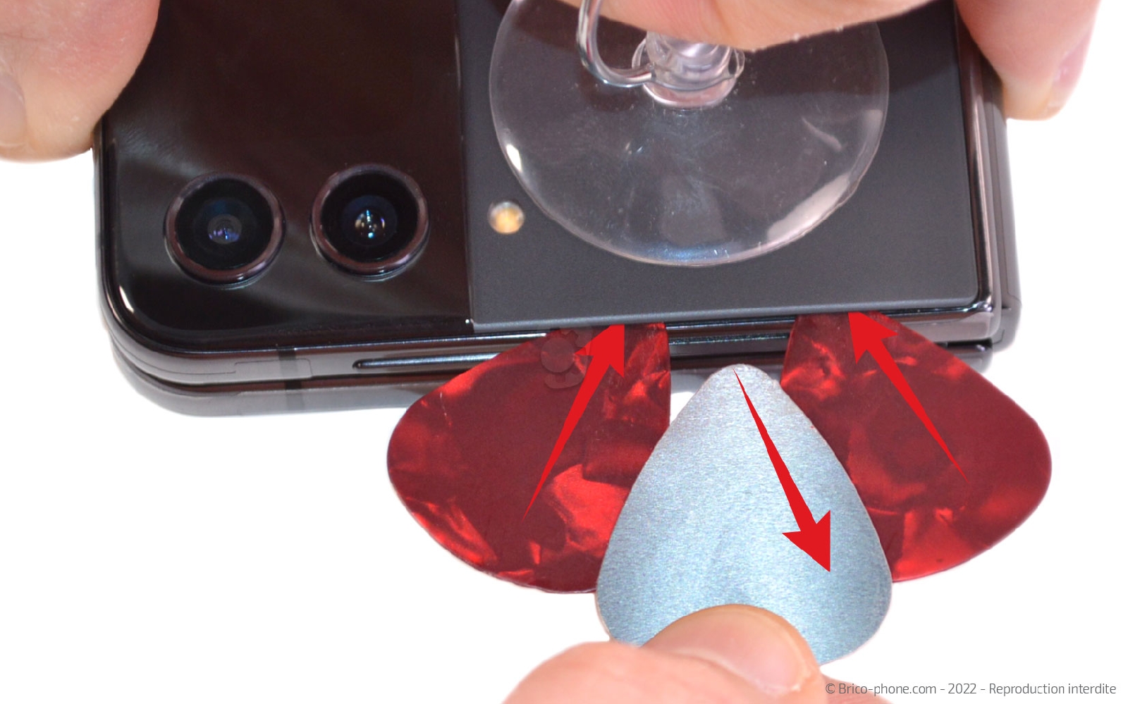 Comment changer le bloc écran sur Galaxy Z Flip4 photo 2