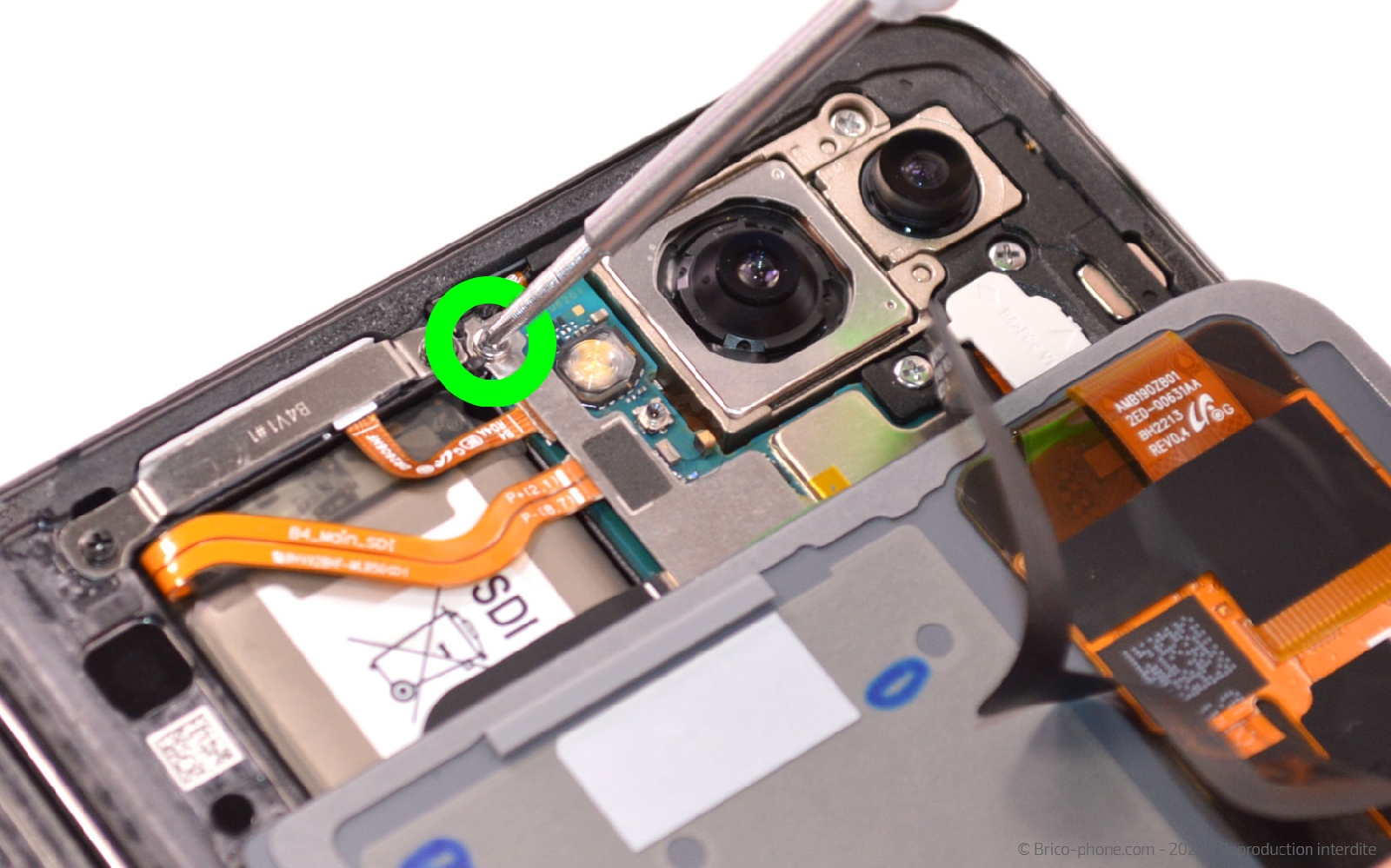 Comment changer le bloc écran sur Galaxy Z Flip4 photo 1