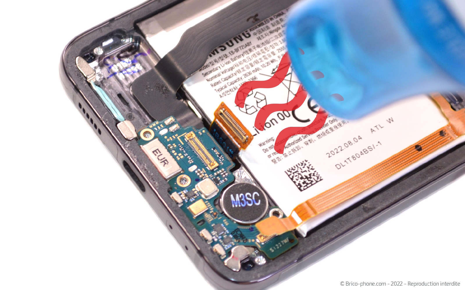 Comment changer le bloc écran sur Galaxy Z Flip4 photo 1