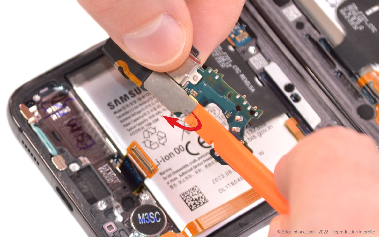 Comment changer le bloc écran sur Galaxy Z Flip4 photo 3