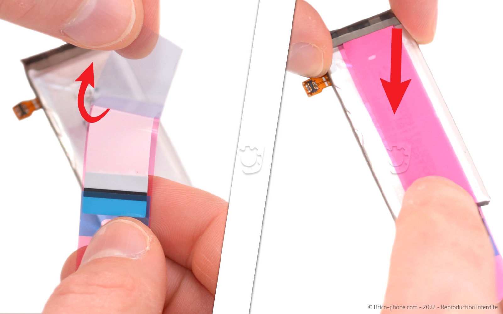 Comment changer le bloc écran sur Galaxy Z Flip4 photo 2