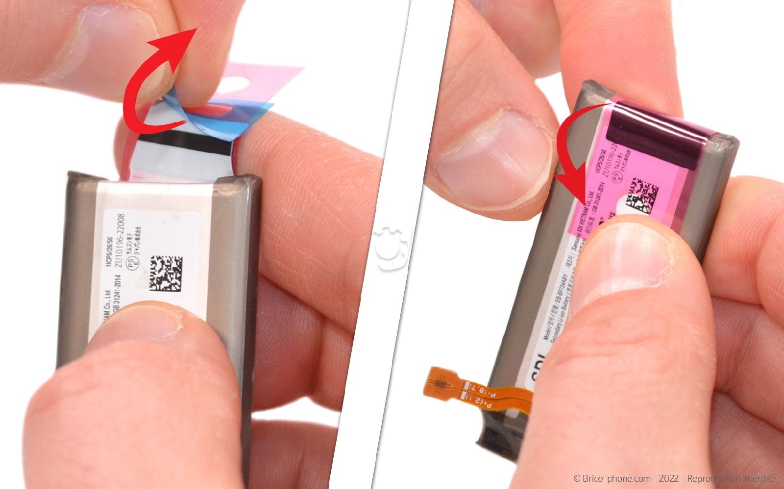 Comment changer le bloc écran sur Galaxy Z Flip4 photo 3