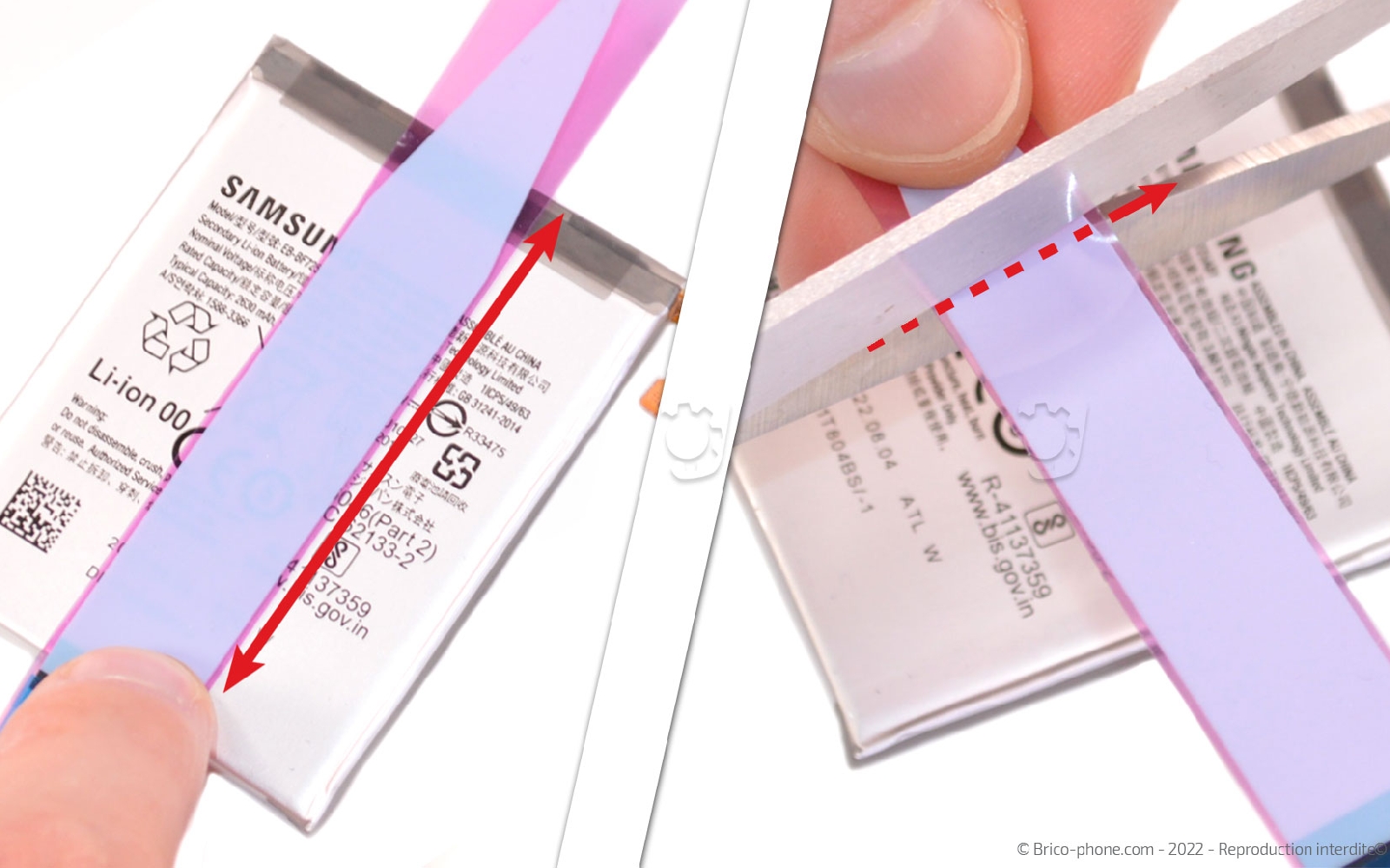 Comment changer le bloc écran sur Galaxy Z Flip4 photo 2