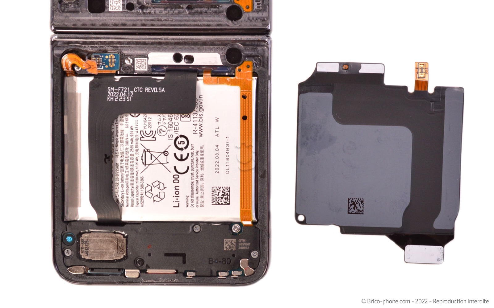 Comment changer le bloc écran sur Galaxy Z Flip4 photo 4