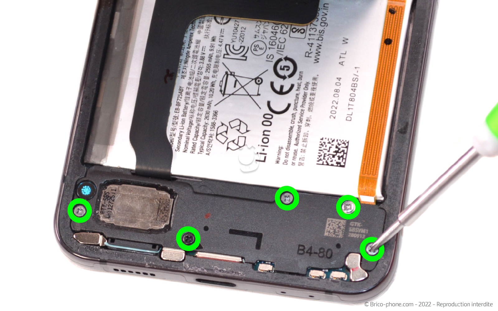 Comment changer le bloc écran sur Galaxy Z Flip4 photo 1