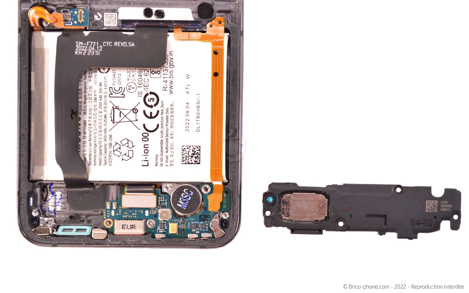 Comment changer le bloc écran sur Galaxy Z Flip4 photo 3