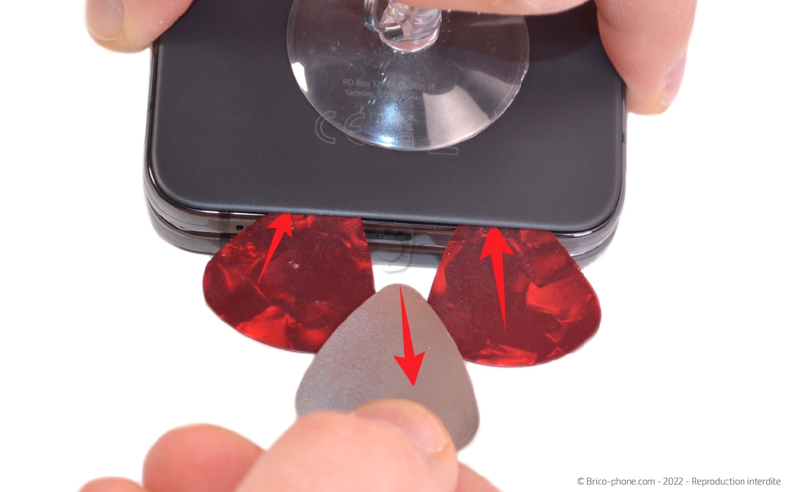 Comment changer les batteries sur Galaxy Z Flip4 photo 2