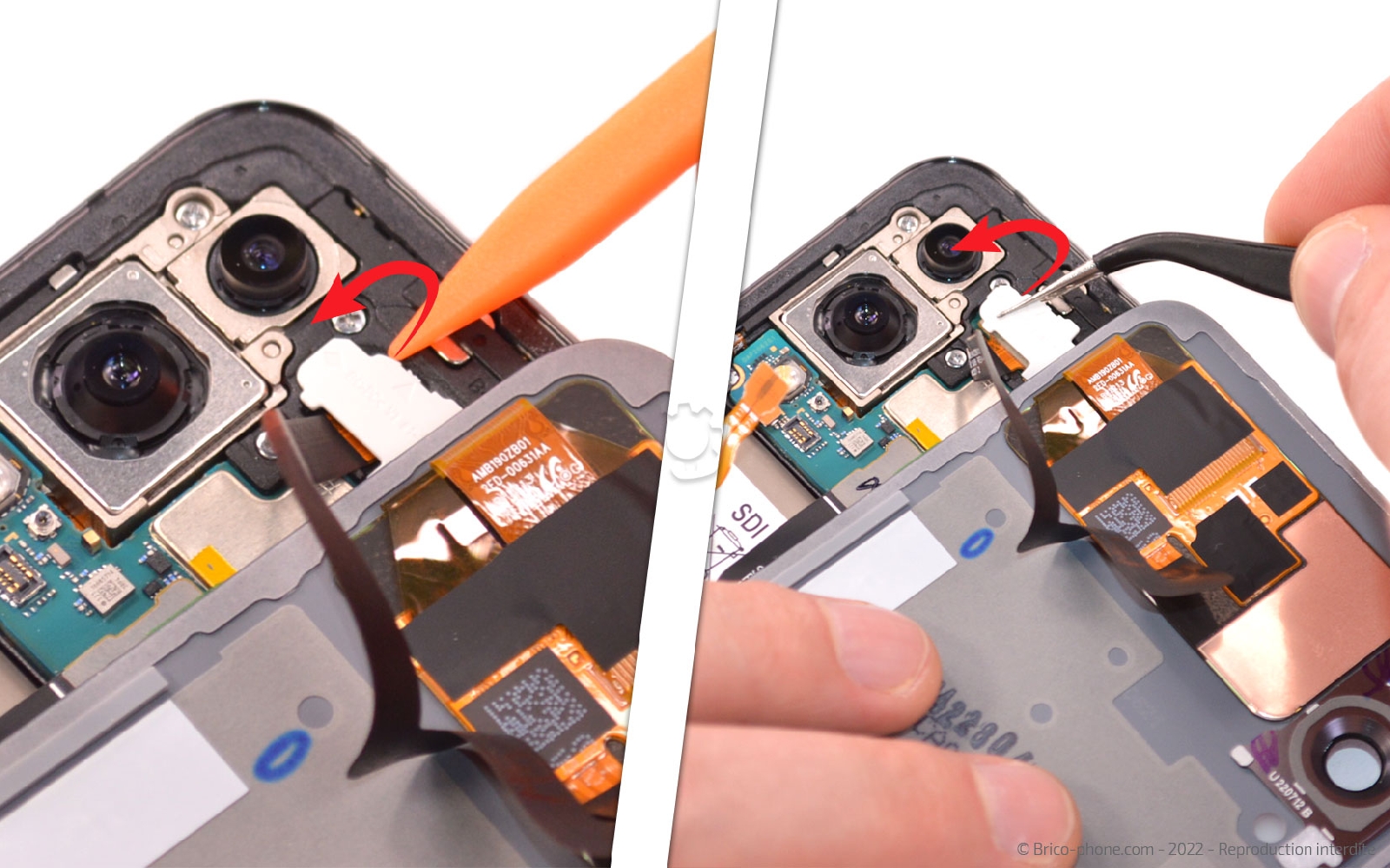 Comment changer le connecteur de charge sur Galaxy Z Flip4 photo 1