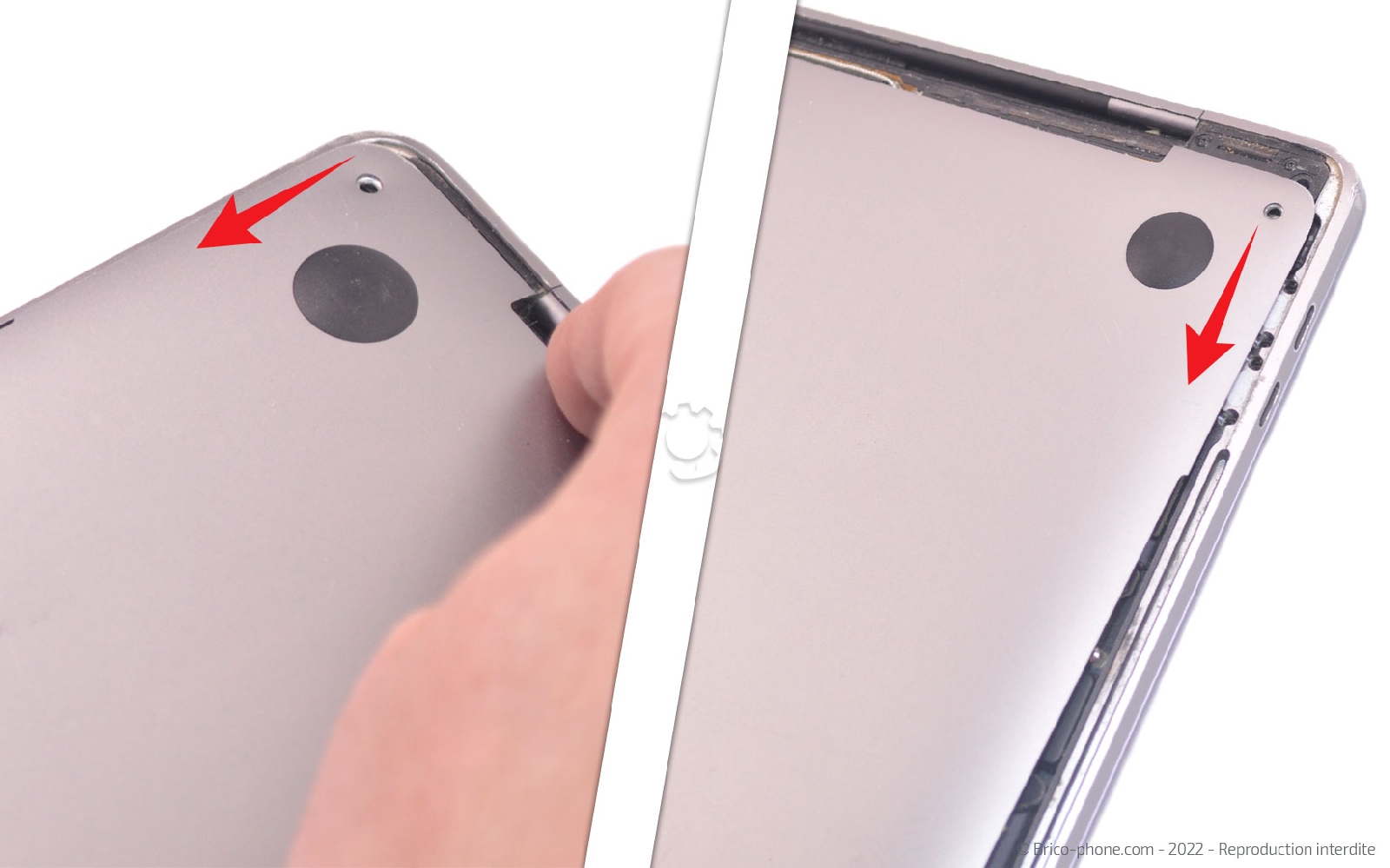 Comment remplacer l'écran complet sur Macbook Pro 13 pouces A1989 EMC 3214 - 2018 photo 1