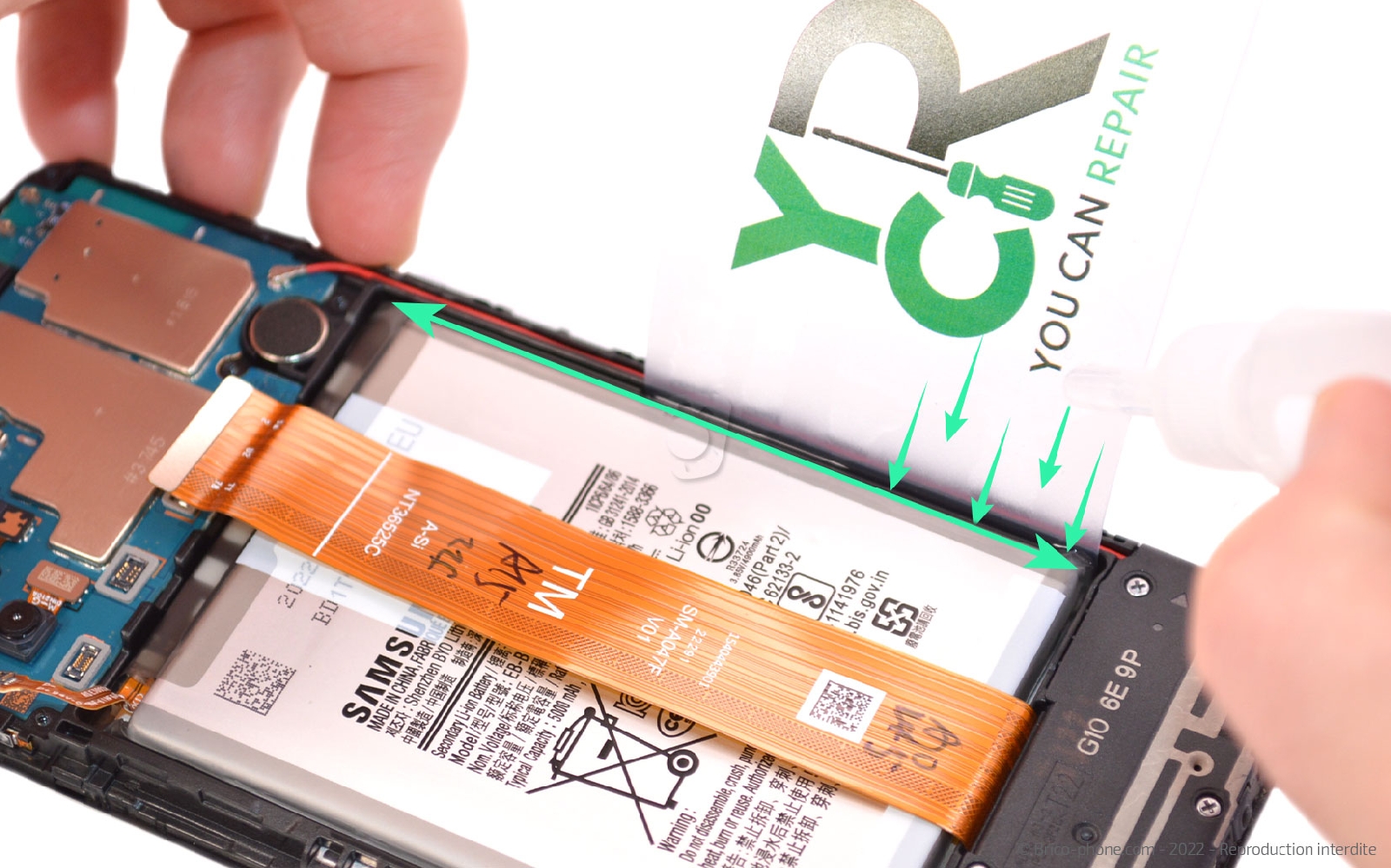 Comment changer la batterie ? sur Galaxy A04s photo 1