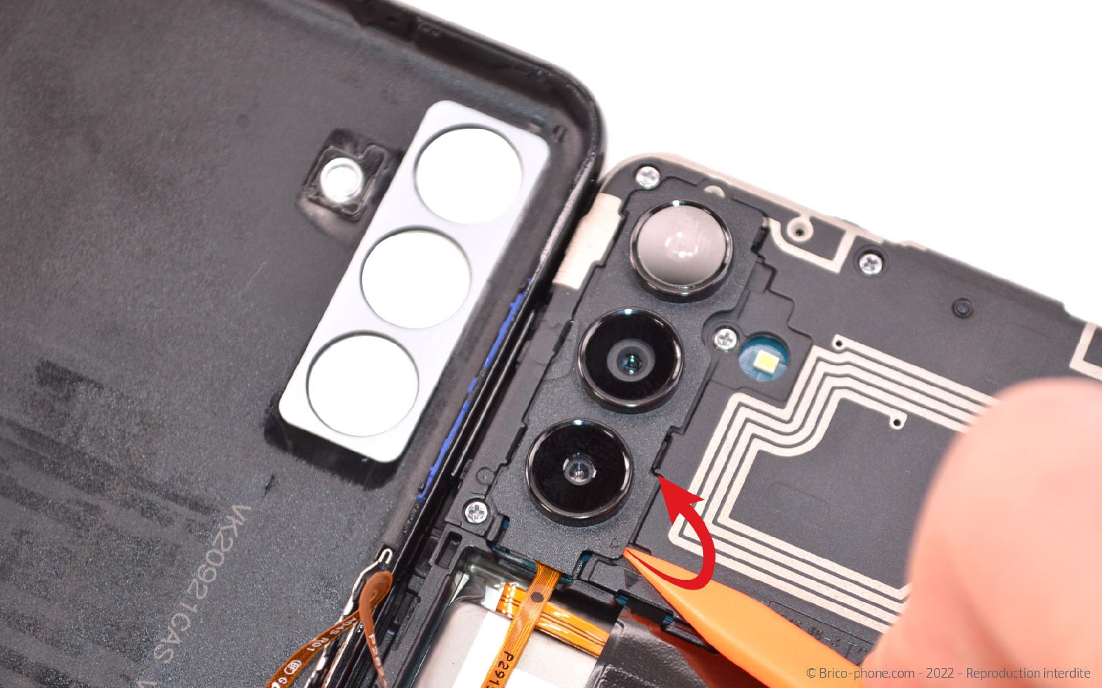 Comment changer la batterie ? sur Galaxy A04s photo 2