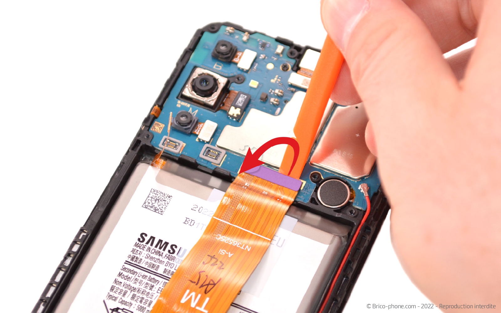 Comment changer le bloc écran complet ? sur Galaxy A04s photo 2