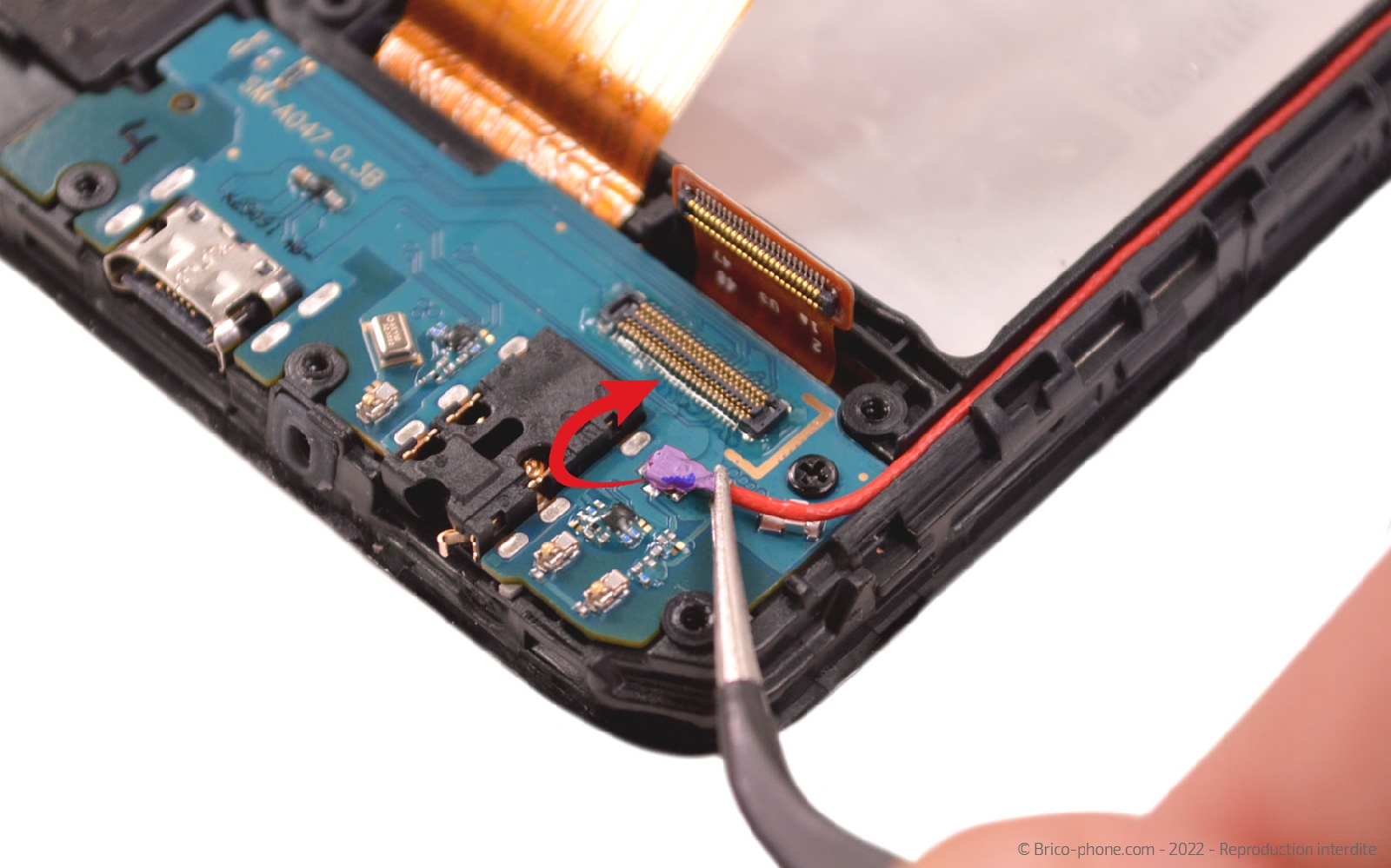 Comment changer le bloc écran complet ? sur Galaxy A04s photo 2