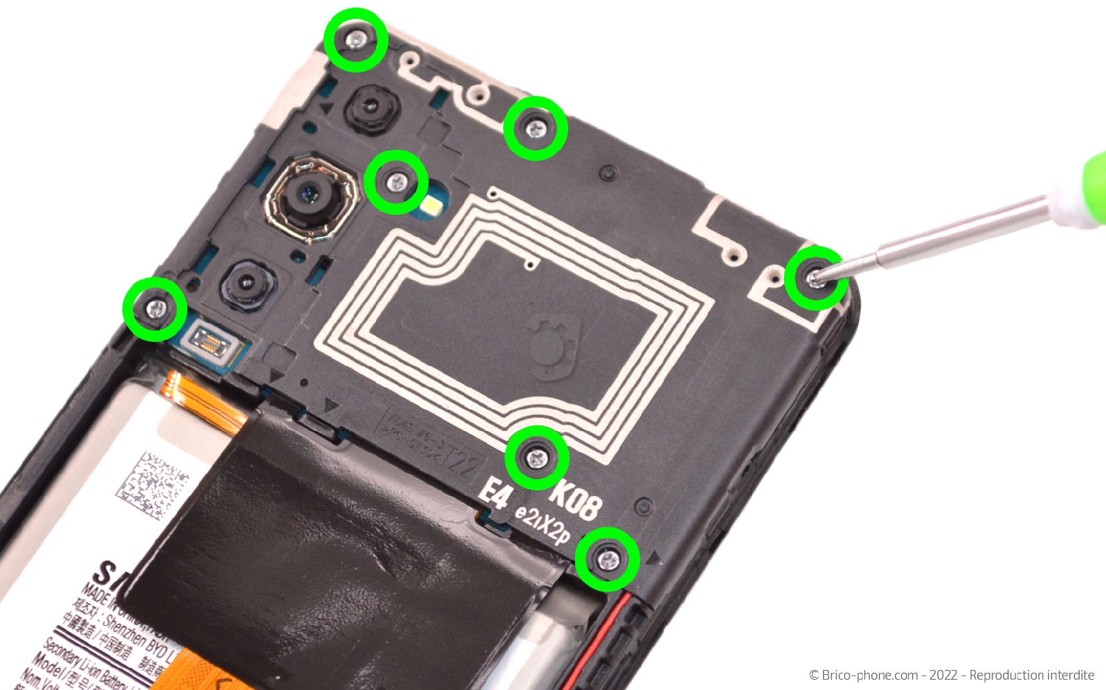 Comment changer le bloc écran complet ? sur Galaxy A04s photo 1