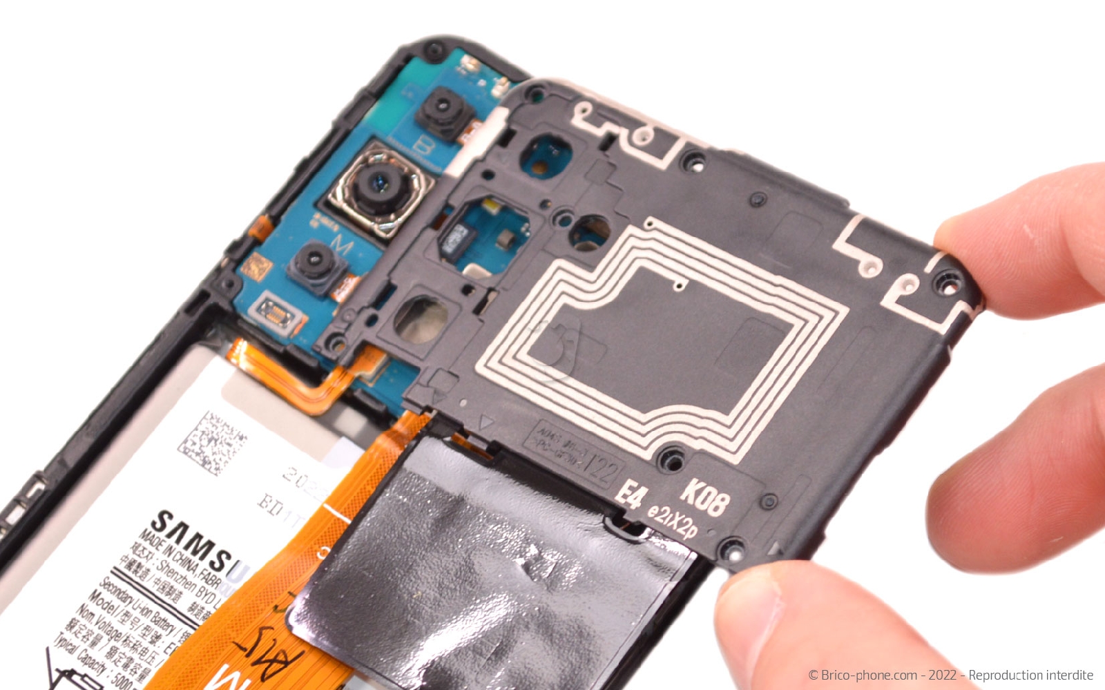 Comment changer le bloc écran complet ? sur Galaxy A04s photo 3