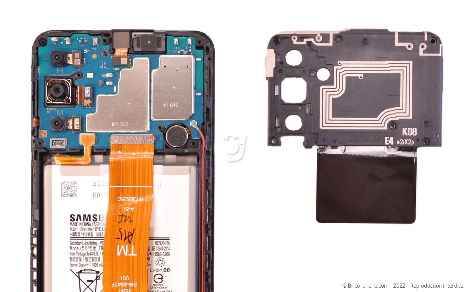 Comment changer le bloc écran complet ? sur Galaxy A04s photo 4