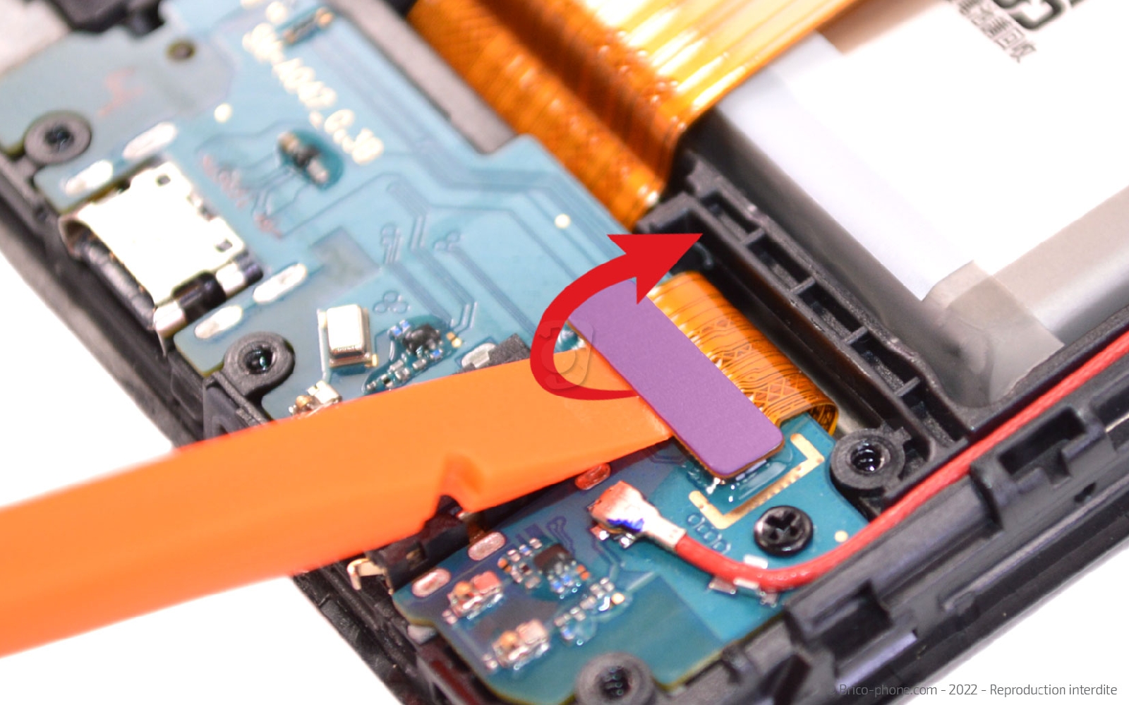 Comment changer le connecteur de charge ? sur Galaxy A04s photo 1