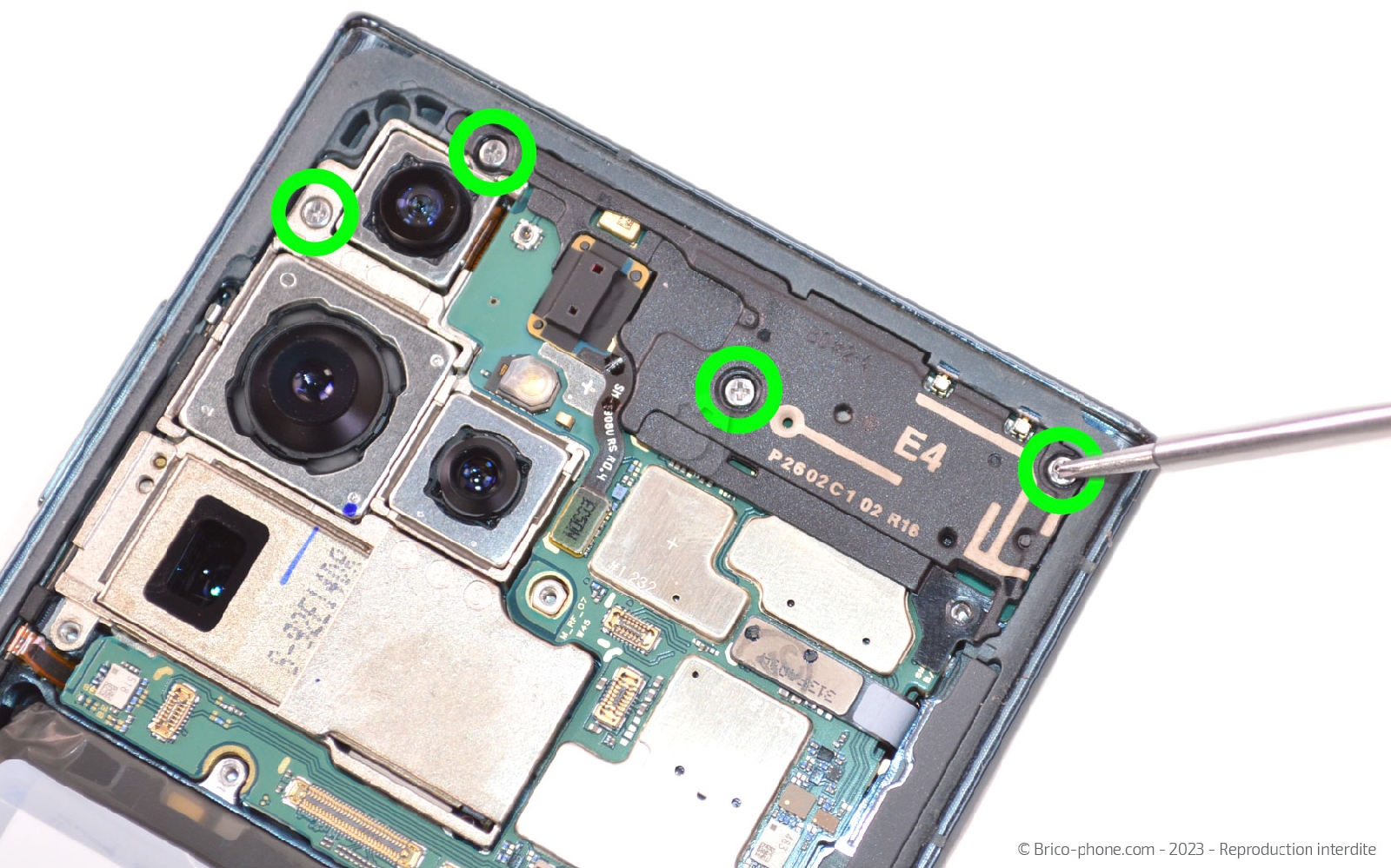 Guide de réparation sur Galaxy S22 Ultra photo 1