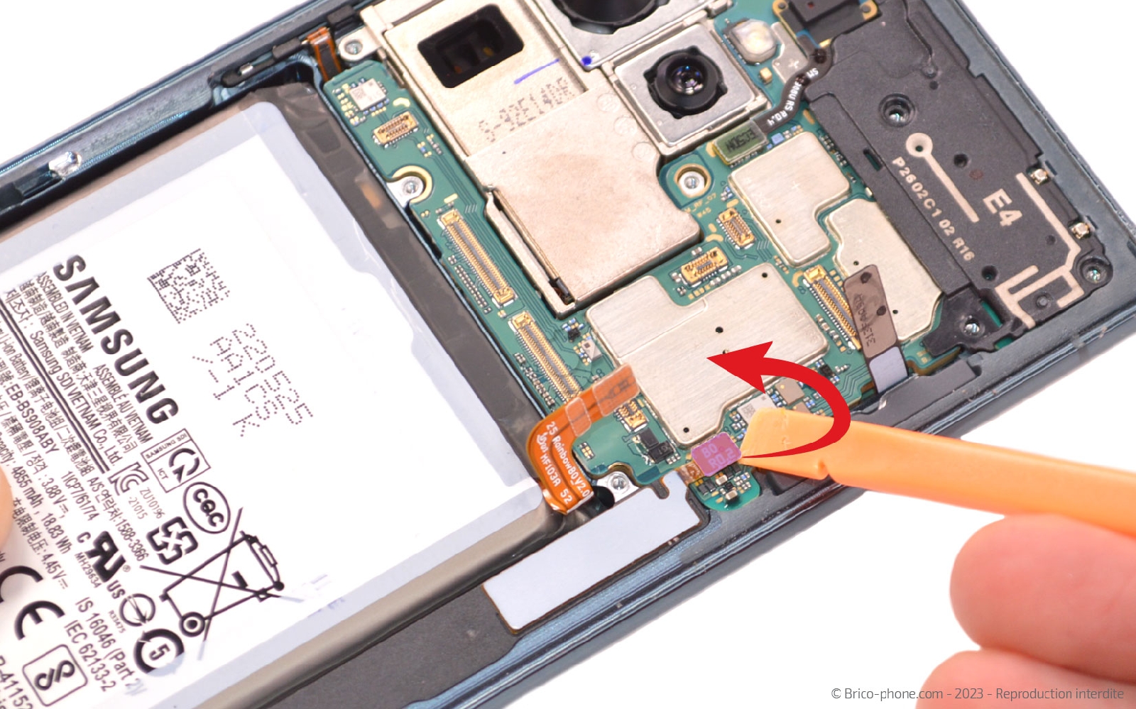 Guide de réparation sur Galaxy S22 Ultra photo 3