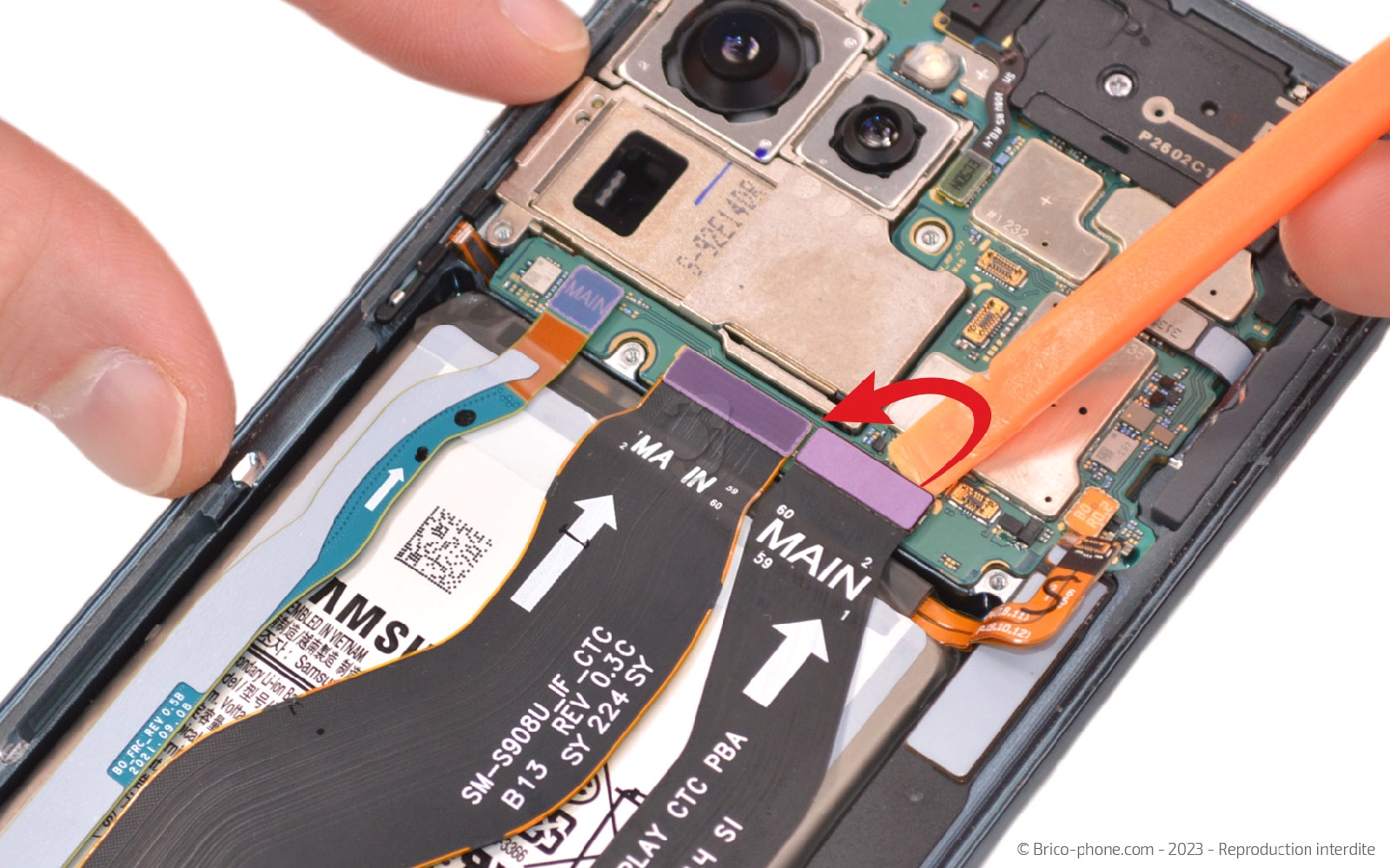 Guide de réparation sur Galaxy S22 Ultra photo 1