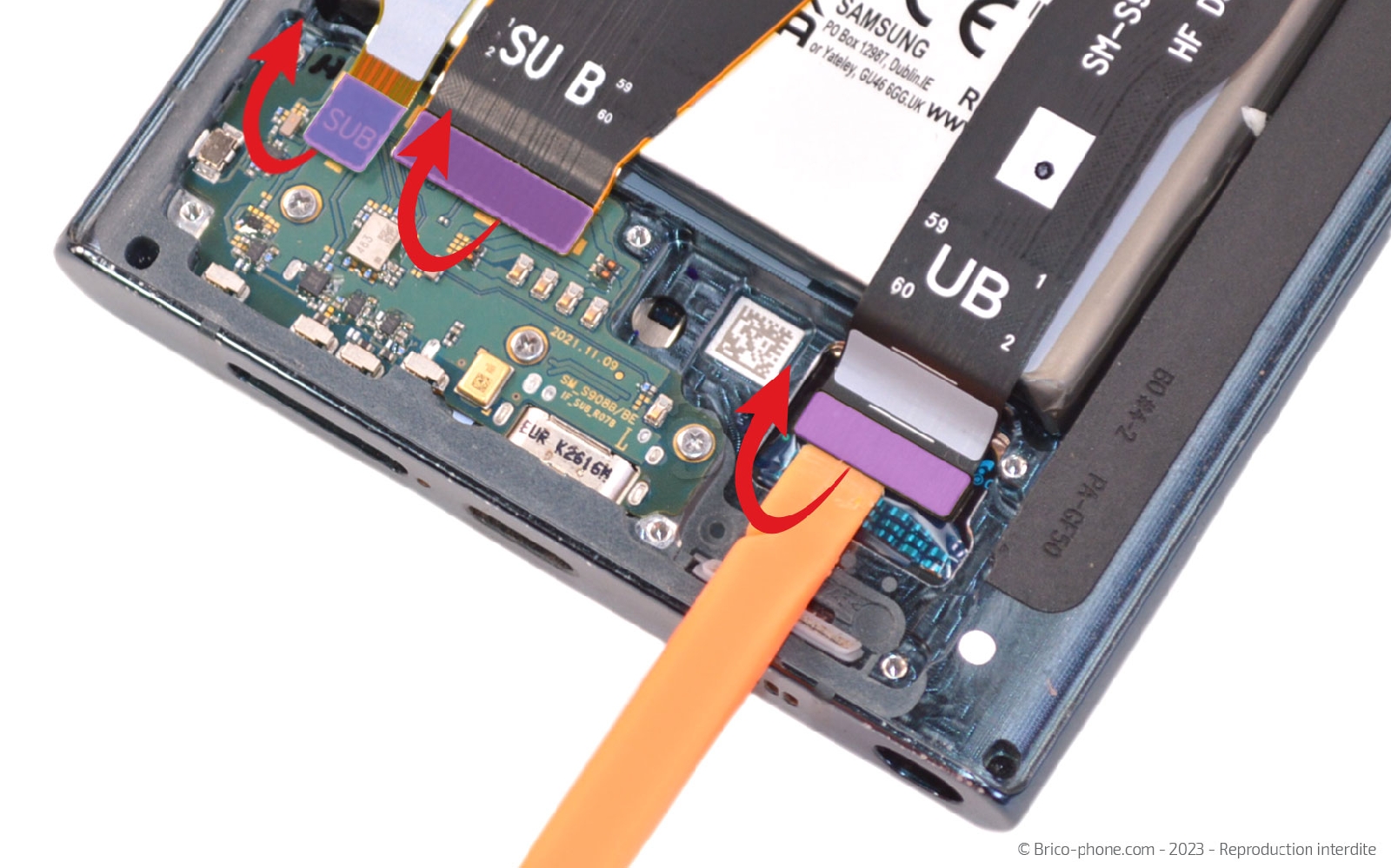 Guide de réparation sur Galaxy S22 Ultra photo 2