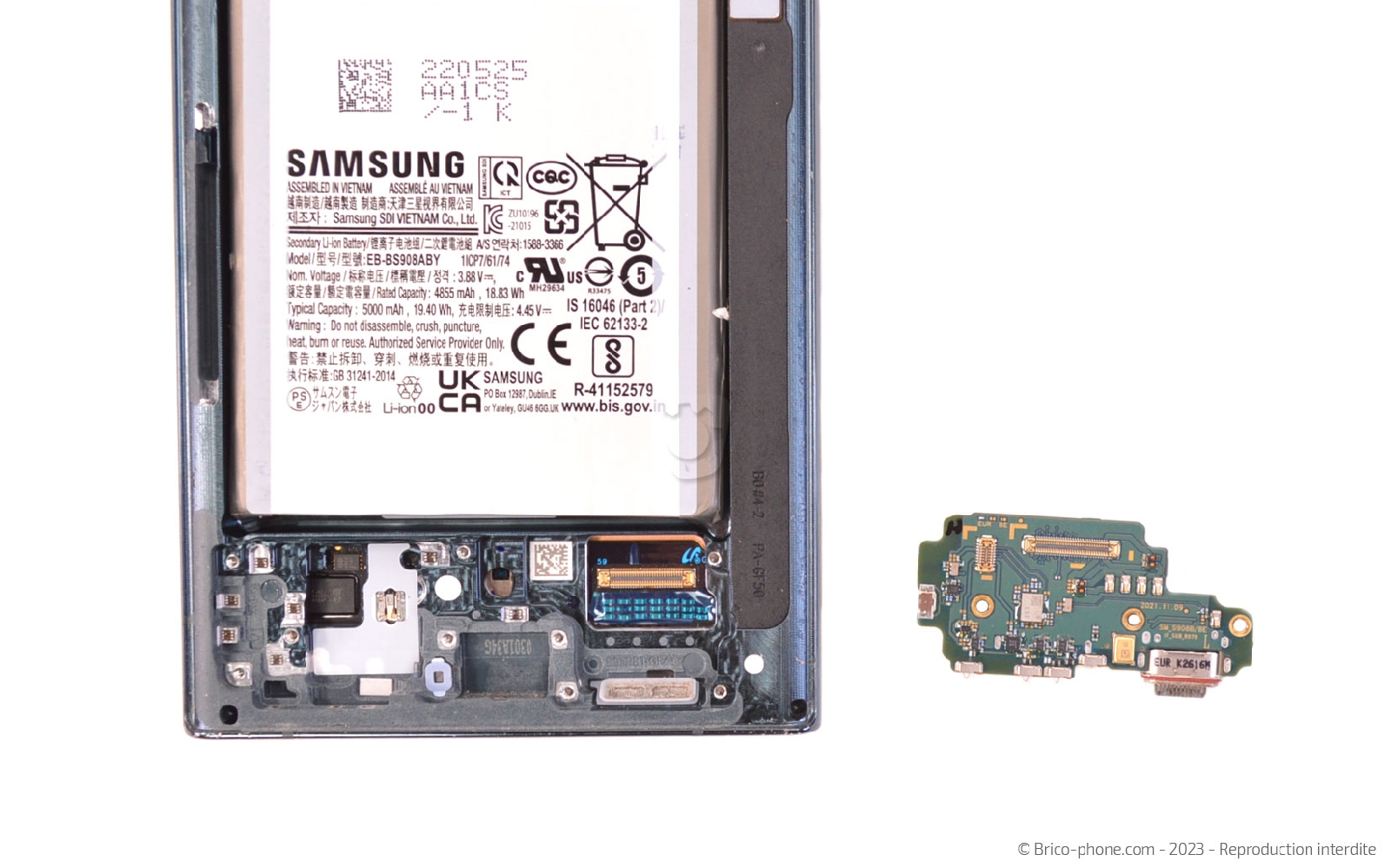 Guide de réparation sur Galaxy S22 Ultra photo 3