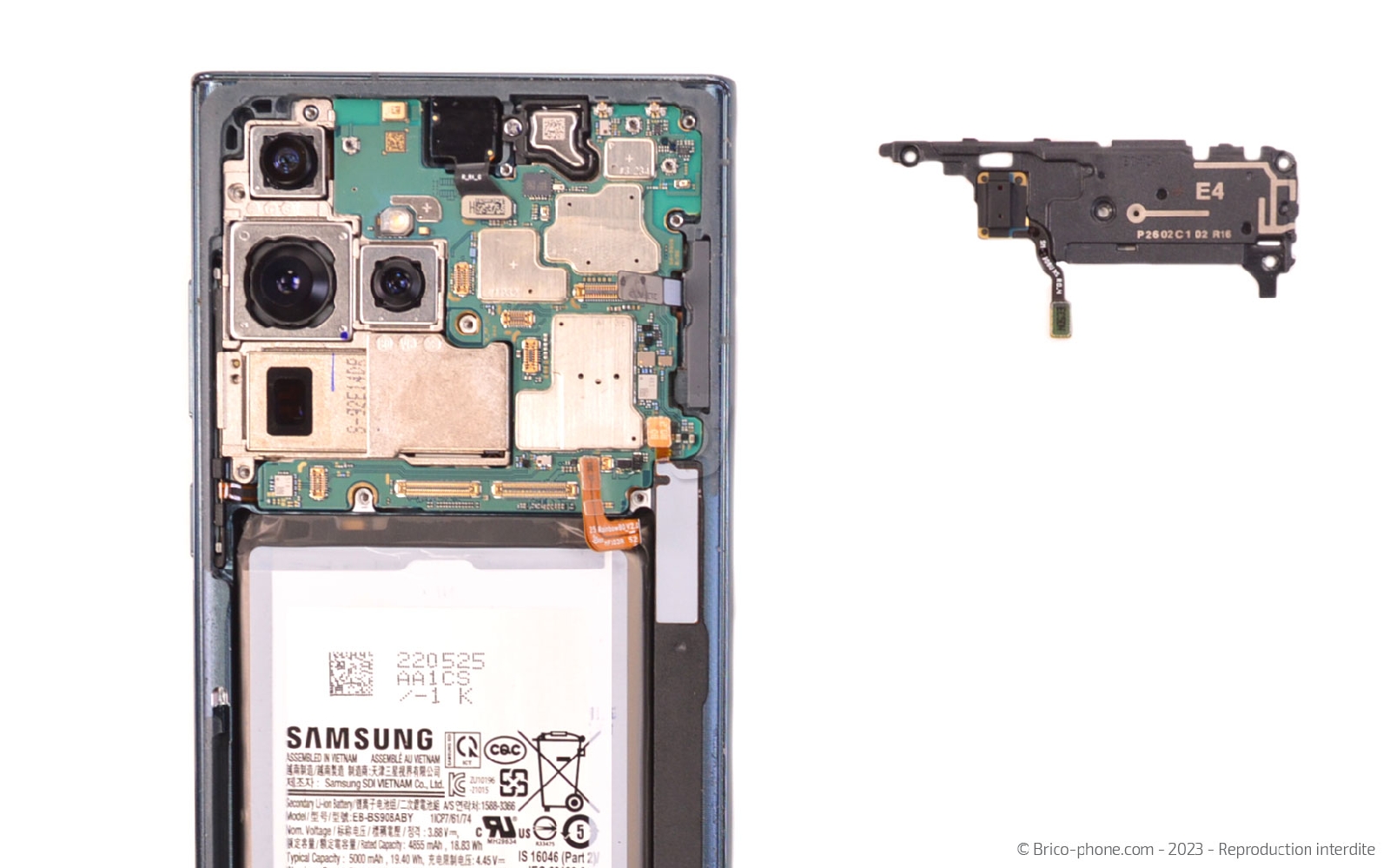 Guide de réparation sur Galaxy S22 Ultra photo 3